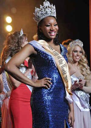 Uganda's Miss Top of The World Sharon Kazinga