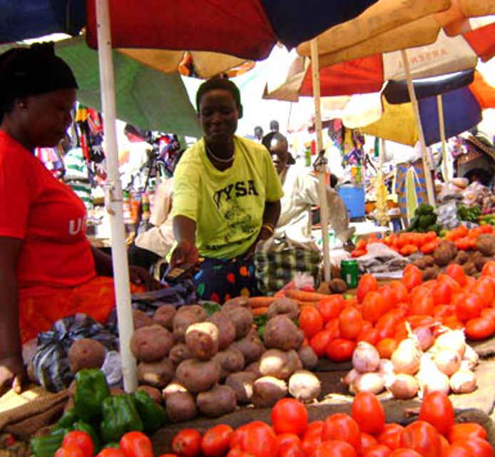 Prices of most goods like vegetable have gone do