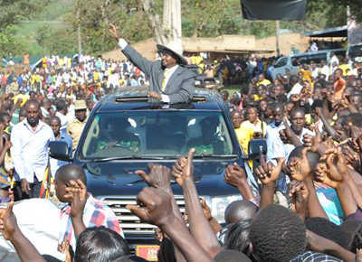 President Museveni has indicated he wants to contest for another term in office