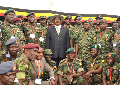 President Museveni says his real motive for putting soldiers into farming is to get them some income