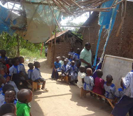 Can they perform miracles? many primary schools in rural areas in Uganda have no permanent structures