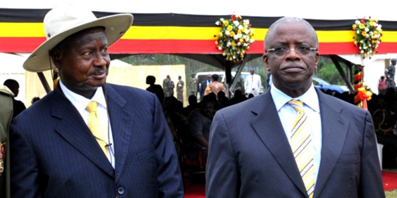 President Museveni and Former prime minster Amama Mbabazi