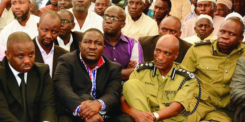 Police Chief Kale Kayihura was lost for words to tell mourners at Kibuli after a third top Sheikh from the same community is killed in about 6 months