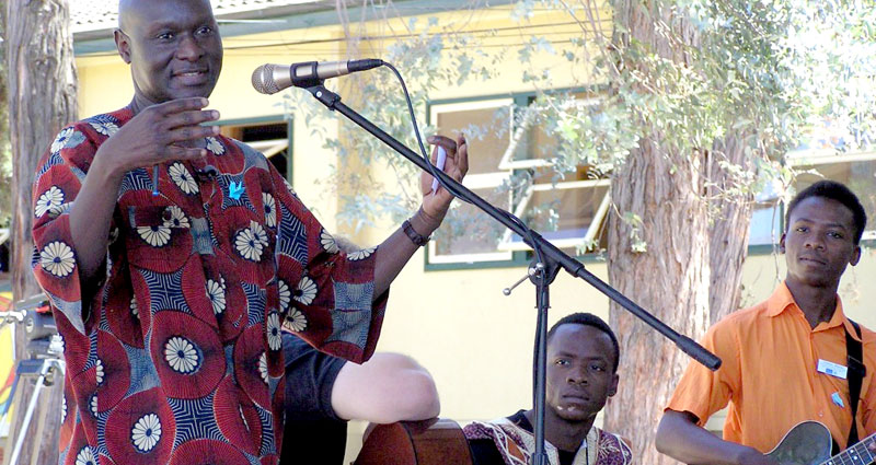 UPC President Olara Otunnu wants to reclaim his seat but is prevented by Akena