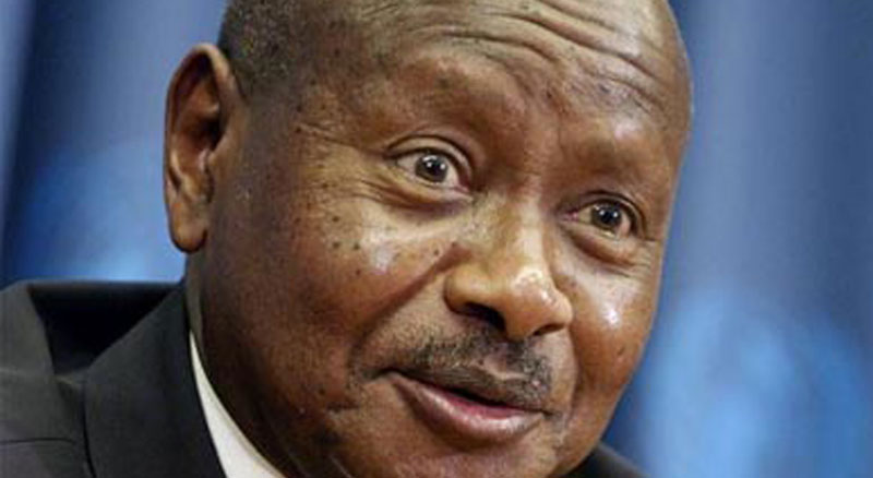 President of Uganda Yoweri Museveni