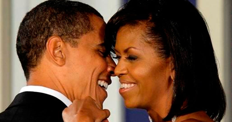 The worlds first couple Barrack Obama and Michelle