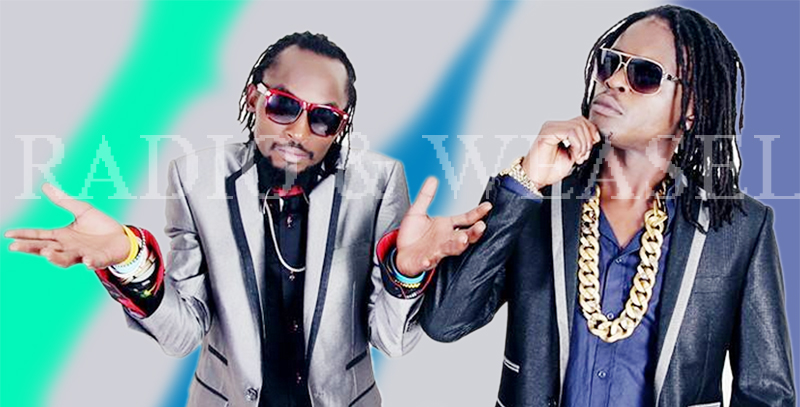 Ugandan stars Radio and Weasel