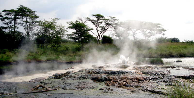 Sampanya Hotspring is one of Uganda's renewable energy sources