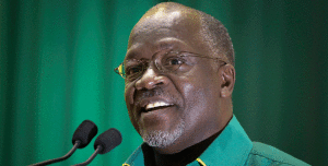 Tanzanian President Magufuli Pombe