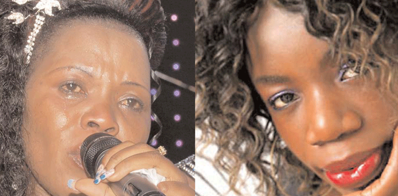Mucisians turned politicians Judith Babiye and Rachel Magoola