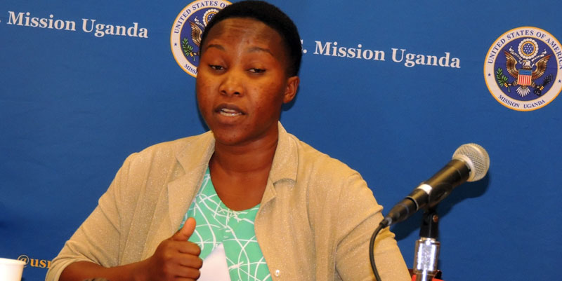 Agness Netunze is one Ugandan who has taken advantage of AGOA opportunities by making handbags and shoes as shown below
