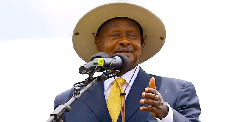 President Museveni has promised not to stand when he turns 75