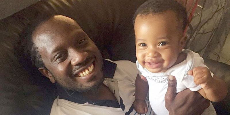 LOVING DAD: There are many fathers out there who do not love their children