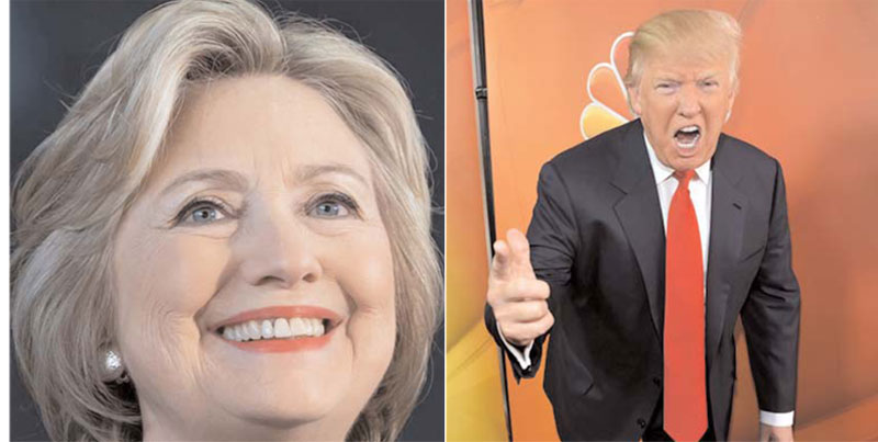 Hillary vs Trump
