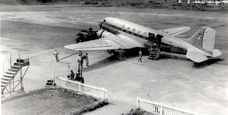 The beginnings: Sabena was one of the very first civilian operated aircrafts to connect Uganda to the world using Entebbe airport