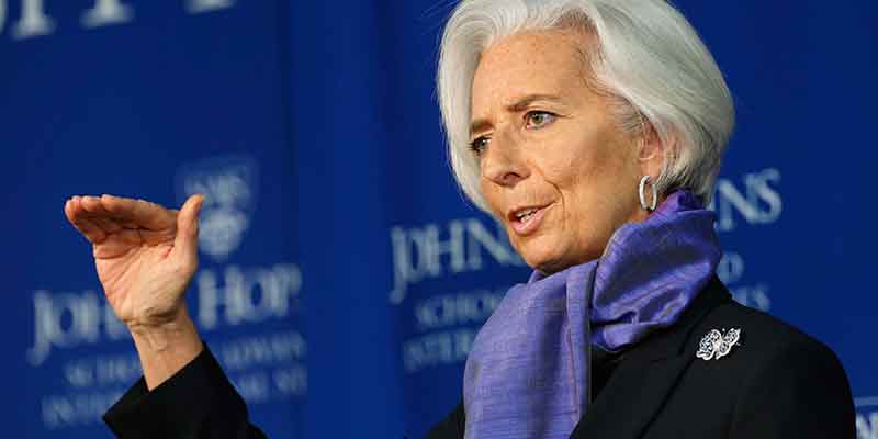 Christine Lagarde, Managing Director of the IMF