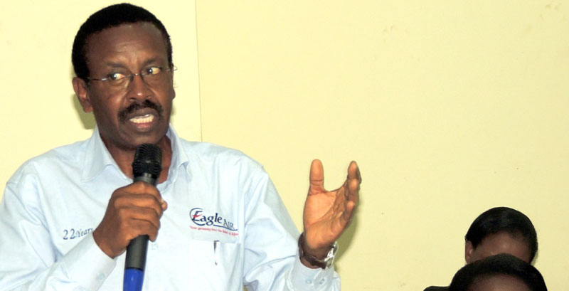 Eagle Air Managing Director Captain Tony Rubombora