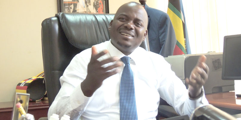 Minister of Micro-finance Haruna Kasolo