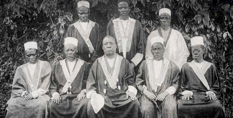 He says the 1900 Agreement was laid on selfish terms, made between British officials who were keen to cement their rule indirectly through pliant collaborators, and local chiefs led by Katikkiro Apolo Kaggwa.(File photo) 1900 Buganda Agreement regents.