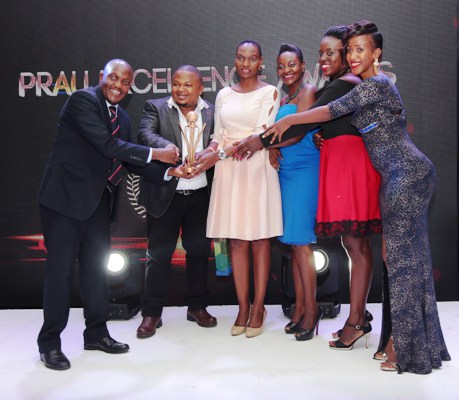 NSSF Staff at the PRAU awards ceremony at Sheraton Hotel Kampala (1)