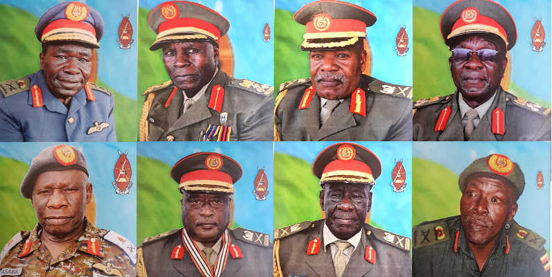 Uganda's longest serving soldiers bow out
