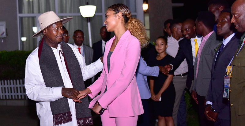FOCAC2018—Beijing—President-Museveni-meets-Ugandans-Community-at-the-Embassy—China—12