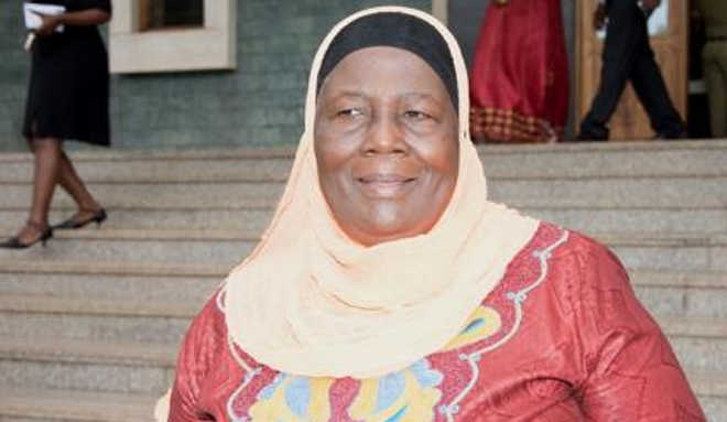 Labour, Gender and Social Development Minister Hajat Janat Mukwaya