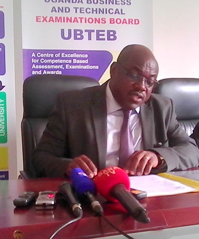 Onesmus Oyesigire the UBTEB executive Secretary