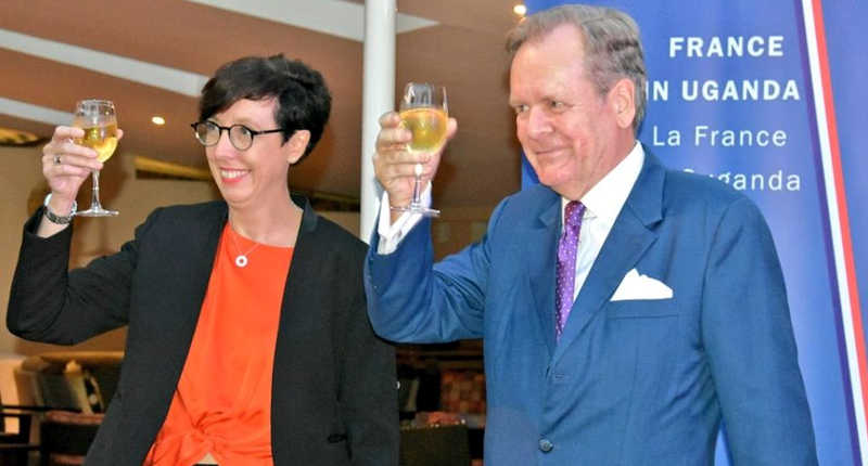 Outgoing French Ambassador Stephanie Reviol
