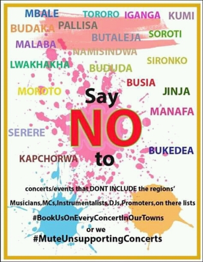 The boycotting poster