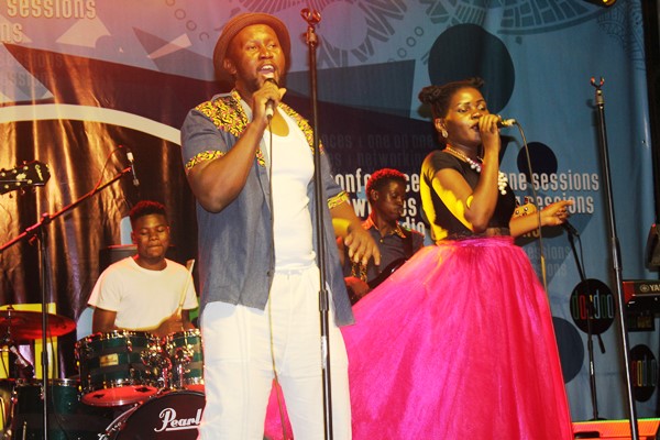 Kwera Band doing their multicultural performance