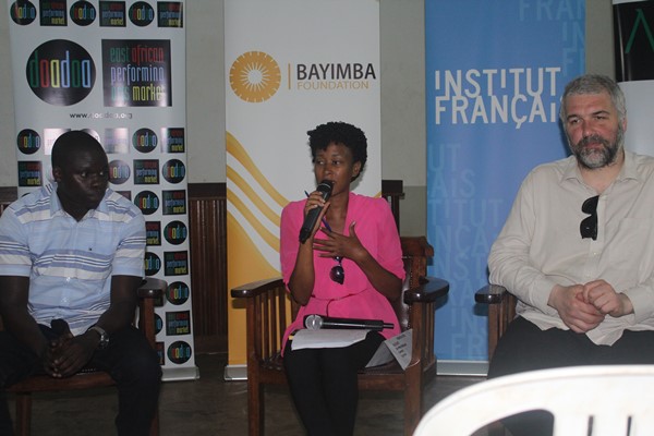 Some of the panelists during the session