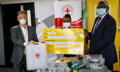 MTN Donates to Kasese flood victims
