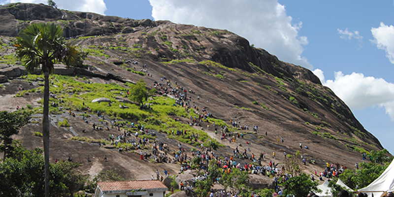 The spectacular Kagulu hill is one of Busoga's tourist sites